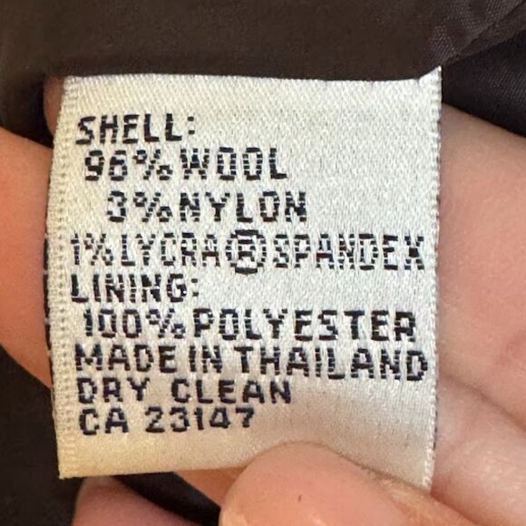 Talbots Stretch Fabric Blazer - Size 10 - Picture 5 of 5